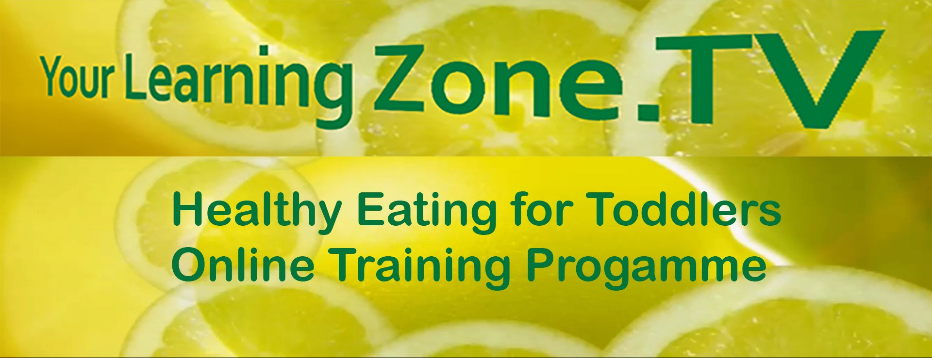 Healthy Eating Training Program Example Training Courses Available | YourLearningZone.TV